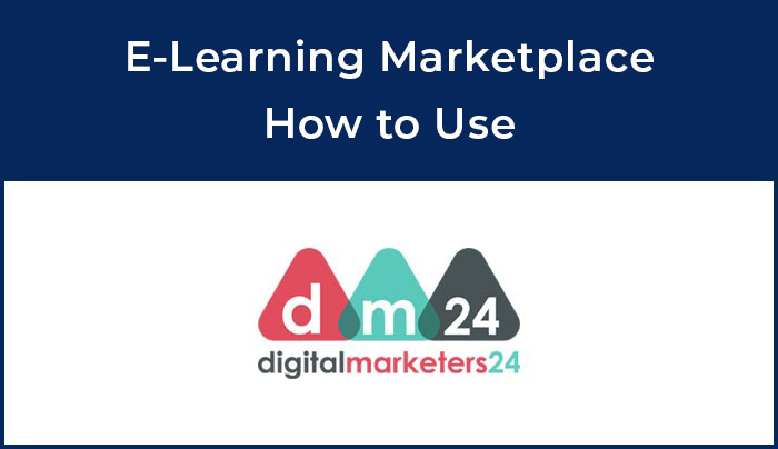 elearning marketplace how to use