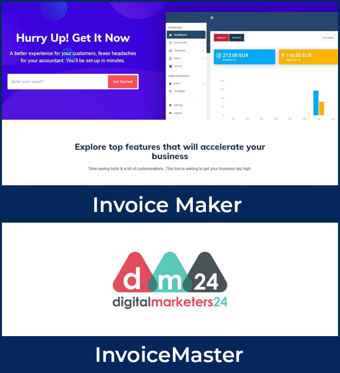 invoice maker web application