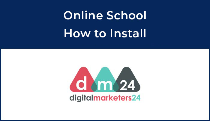 online school how to install