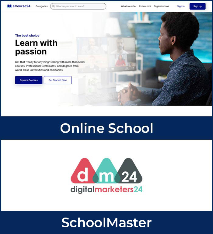 online school web application